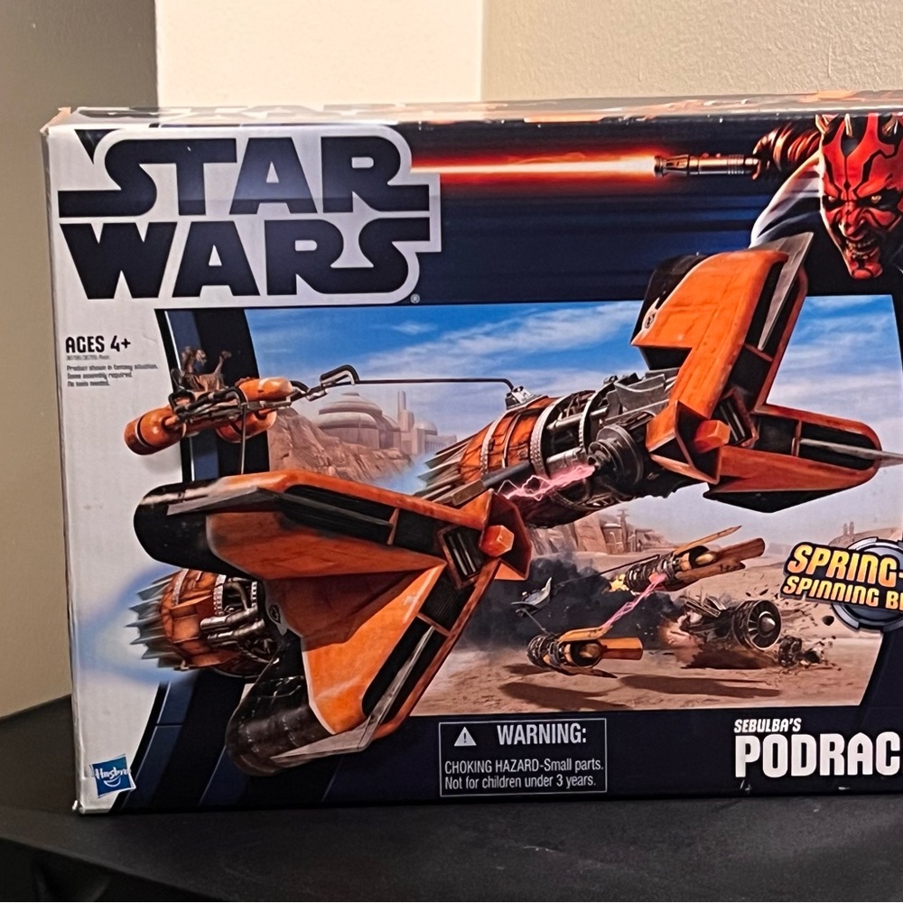 Star Wars Sebulba's Podracer - Orange and Black